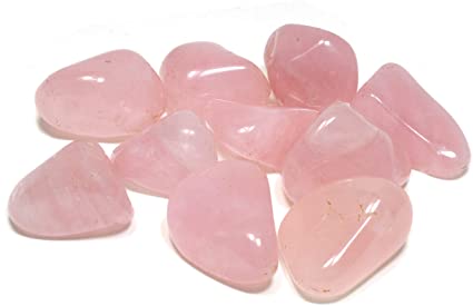 Piedra de cuarzo rosa extra (20-25 mm).: CrystalAge: Amazon.es: Hogar