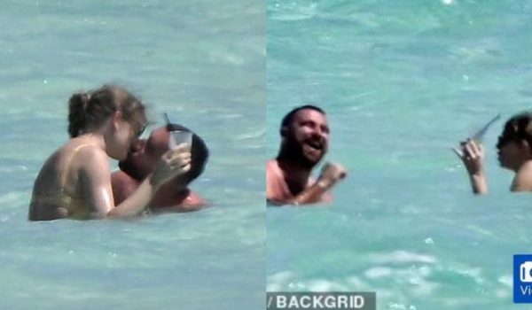 Más enamorados que nunca: Captaron a Taylor y Travis en Las Bahamas
