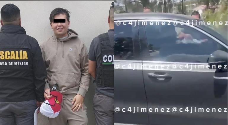 VIDEO: Así fue arresto del Fofo Márquez por golpiza a mujer en Edomex