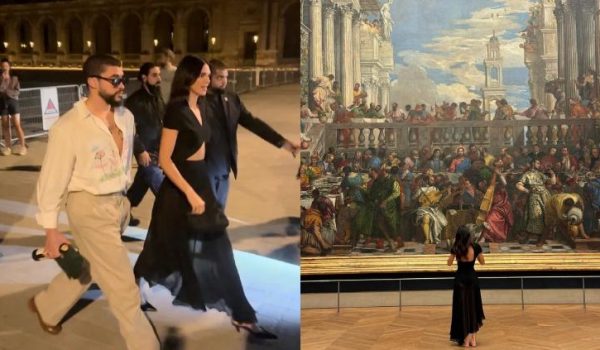 Bad Bunny y Kendall Jenner tuvieron una cita privada en el museo Louvre, disfrutando del espacio completamente solos.
