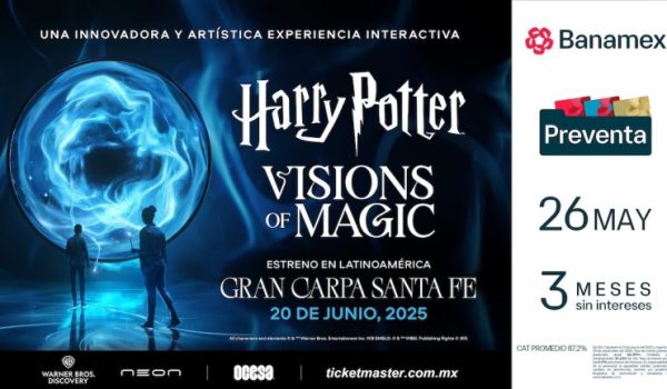 ¡Lumos! Llega a CDMX Harry Potter: Visions of Magic: boletos, fechas y todos los secretos mágicos