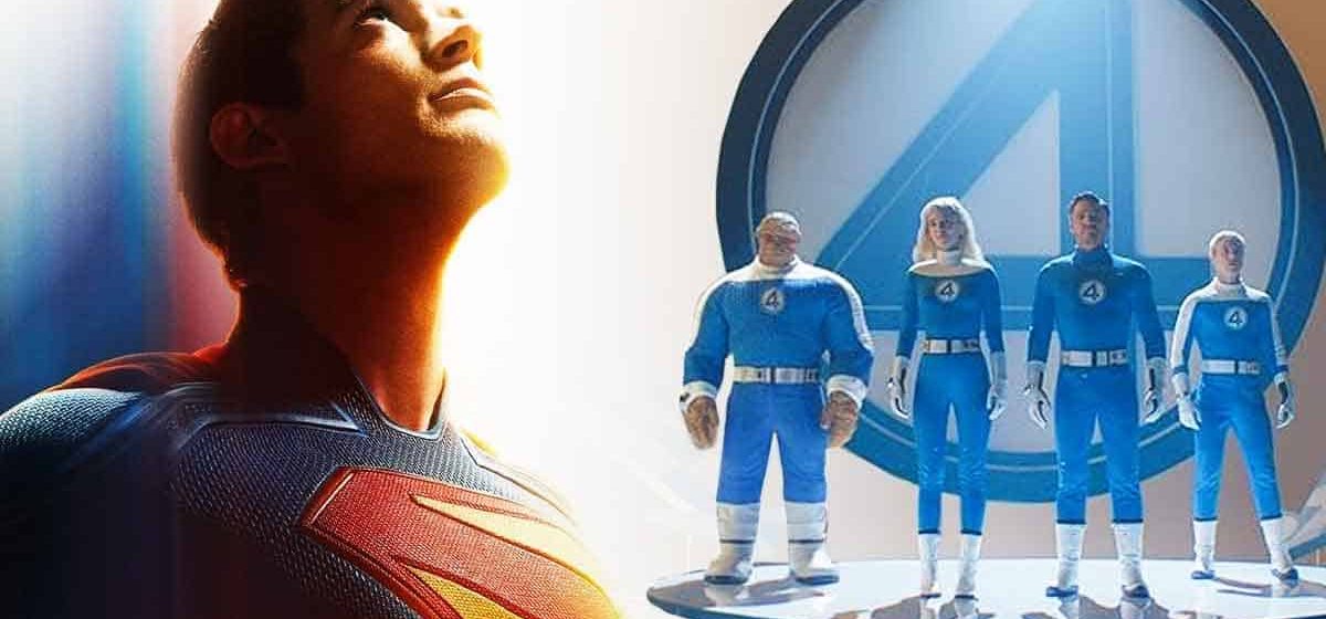 “¡Impactante duelo de superhéroes! Superman se impone apenas ante los 4 Fantásticos el primer fin de semana”