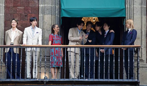 BTS quedó impresionado con Palacio Nacional y podría regresar a México en 2027