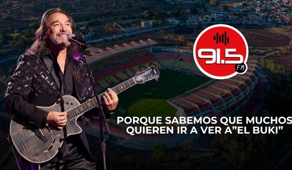 91.5 FM te llevará a vivir la magia de “El Buki”✨🎤