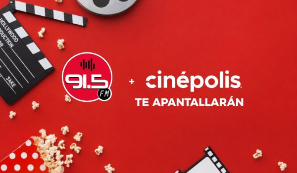 ¡Participa y Gana pases Dobles para Cinépolis!