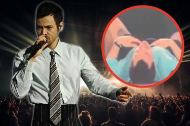 Harry Styles preocupa a sus fans tras desplomarse durante un show