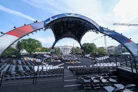 La Casa Blanca ya tiene instalada su arena para los combates de la UFC