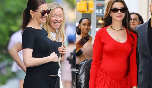 Anne Hathaway luce su embarazo desde Nueva York y enamora a sus fans
