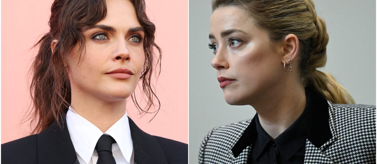 Revelan romance entre Cara Delevingne y Amber Heard en plena polémica con Johnny Depp