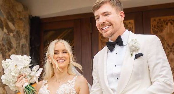 ¡Es oficial! MrBeast y Thea Booysen dieron el “sí, acepto”