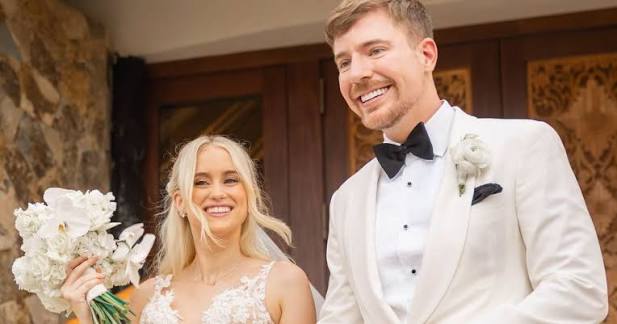 ¡Es oficial! MrBeast y Thea Booysen dieron el “sí, acepto”
