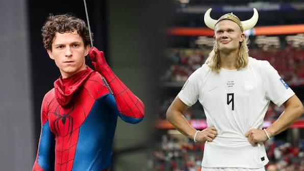 Erling Haaland acepta la invitación de Tom Holland tras semanas de silencio