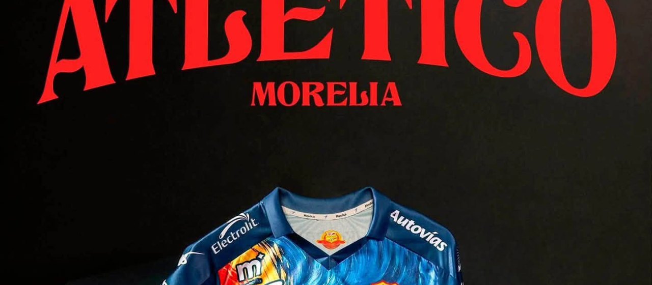 El Club Atlético Morelia estrena uniforme de visitante para la temporada.