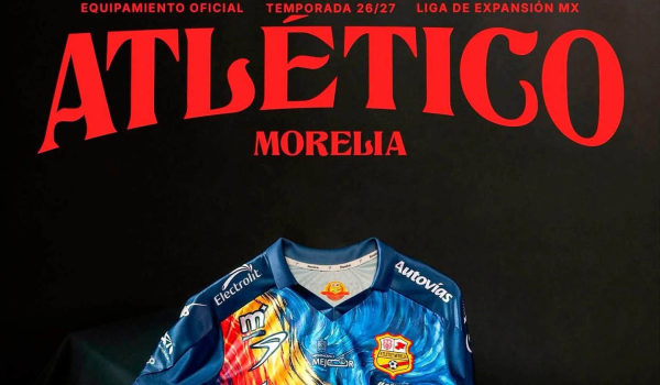 El Club Atlético Morelia estrena uniforme de visitante para la temporada.