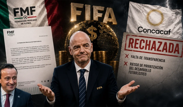 México pone una condición a la FIFA para apoyar los planes de Infantino
