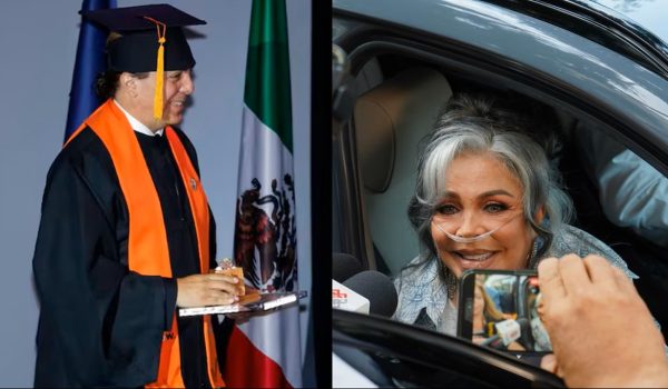 Cristian Castro presume su pase directo a la UNAM tras terminar la preparatoria