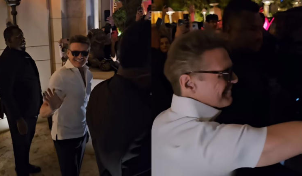 Luis Miguel tiene un inesperado encuentro con sus seguidores en Las Vegas