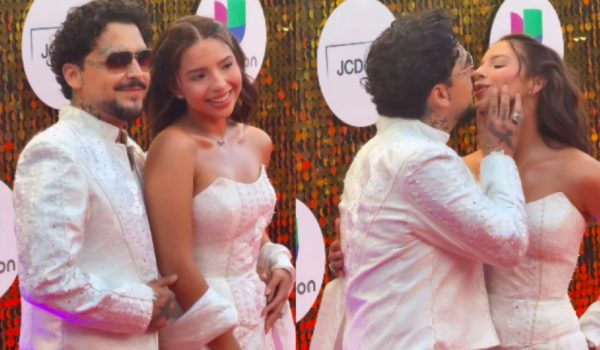Ángela Aguilar y Christian Nodal sorprenden en Premios Juventud 2026