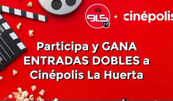 Gana Boletos para el cine con 91.5🔥