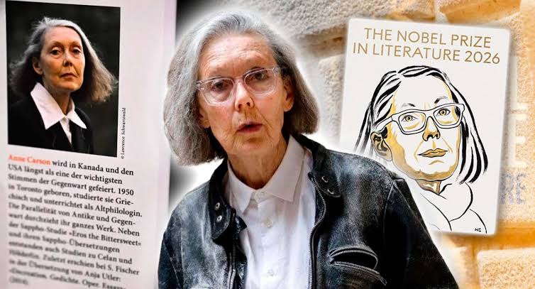 Anne Carson hace historia: la poeta canadiense que conquista el Nobel de Literatura 2026 memcite