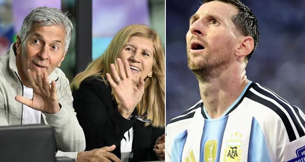 Celia, mamá de Lionel Messi, vuelve a aparecer en público durante la despedida de Argentina